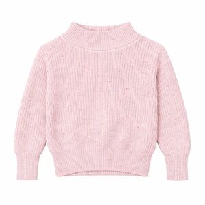 Jamie Kay Butterfly Fleck Leon Jumper Sweater Girls 3Y Organic Cotton Knit Pink
